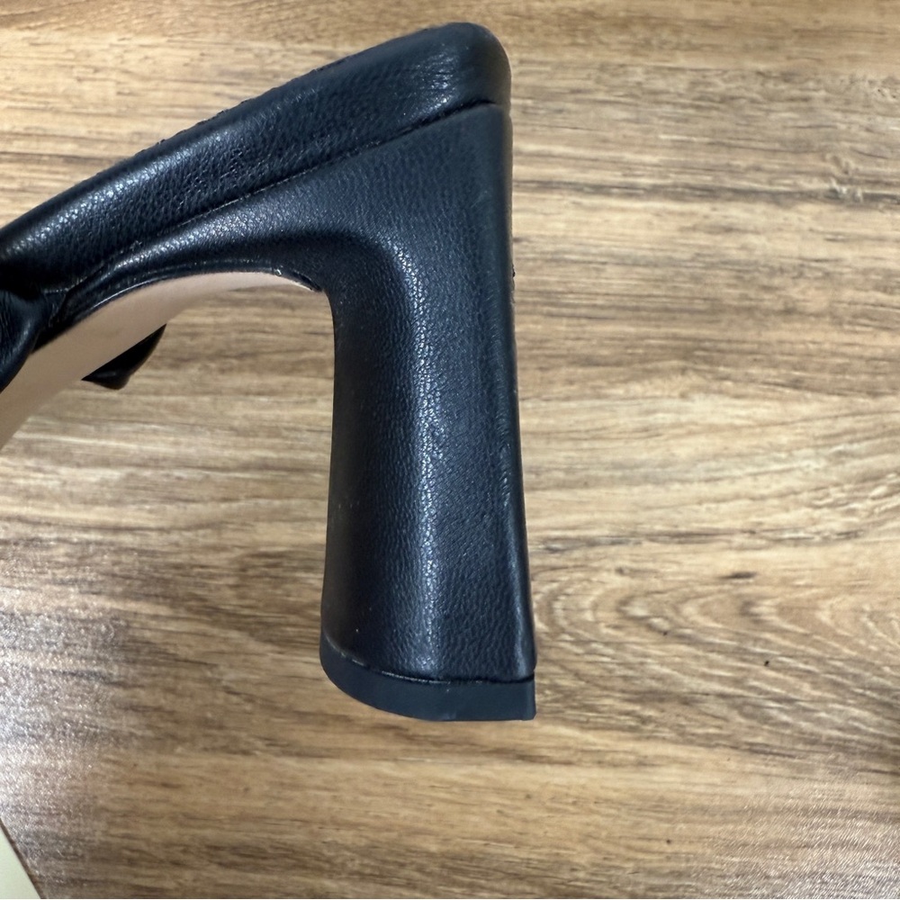 NWT Express Black‎ Women's Ruched Sandals - Picture 6 of 7